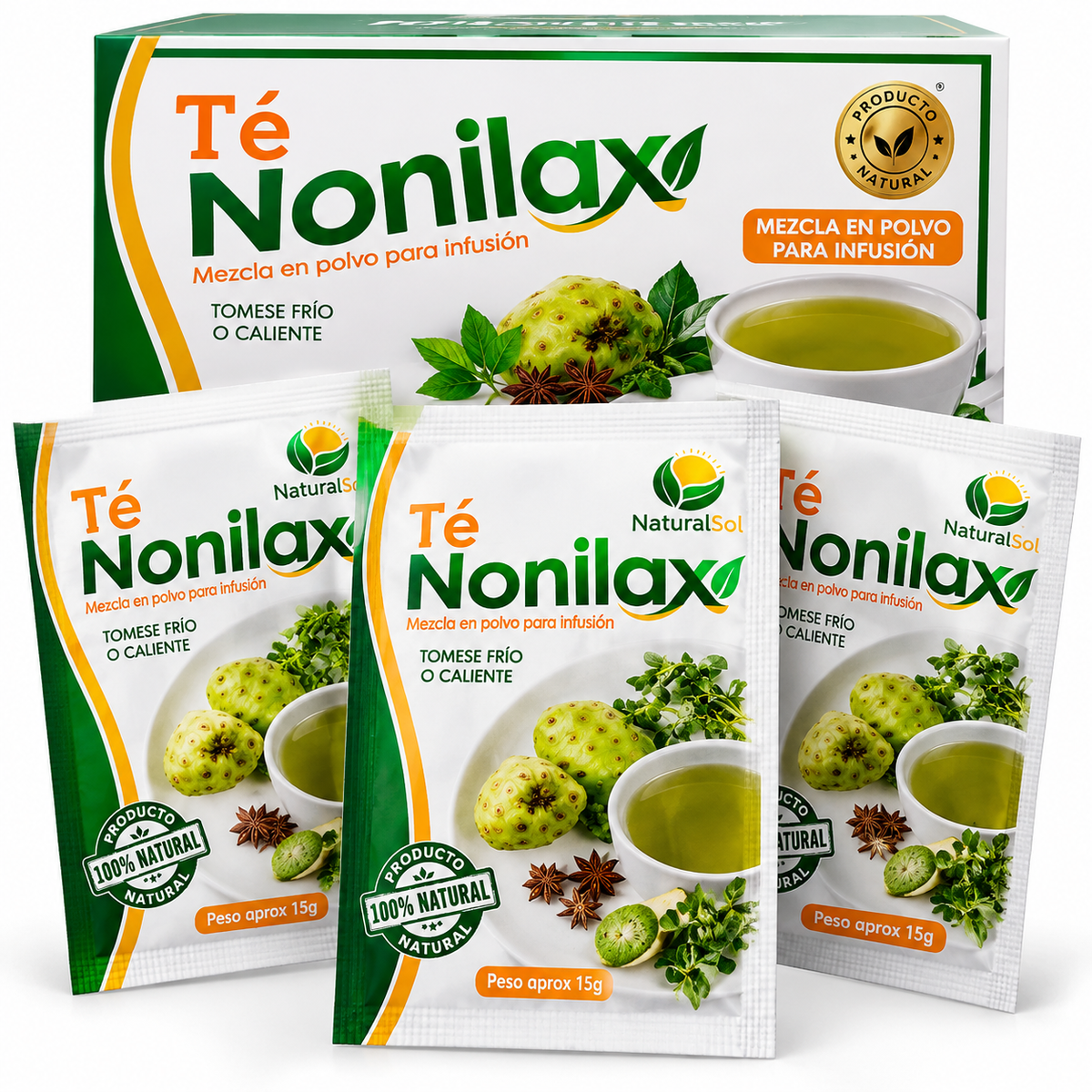 Té Nonilax Desintoxicante Registro sanitario vigente