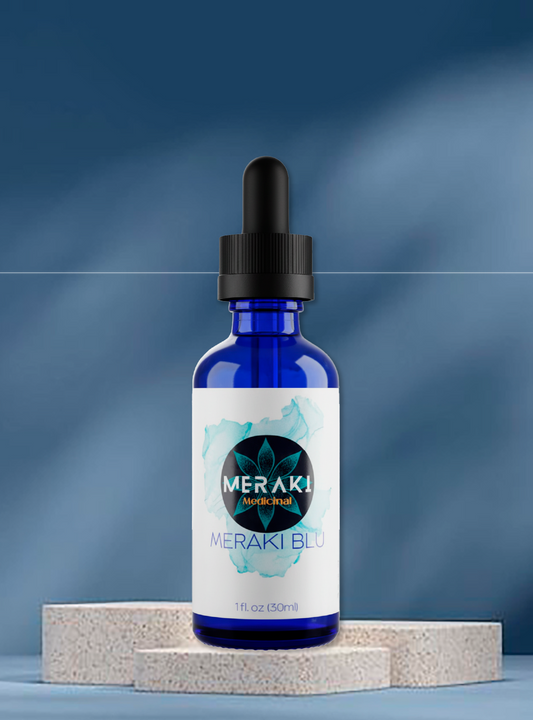 Metileno- gotas azules